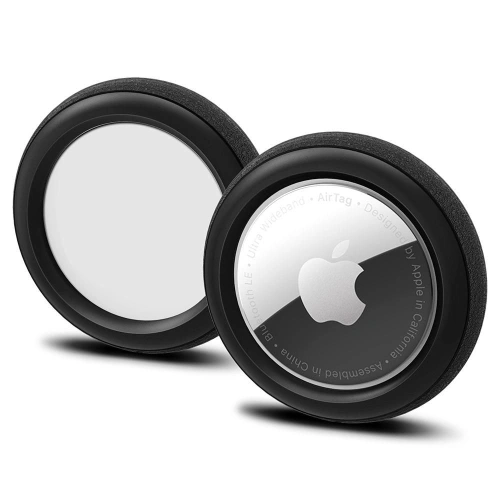 Kup Etui Spigen Silicone Fit Apple AirTag Fekete [2 PACK] - SPN1661BLK - {ean13} - Sklep Home Screen