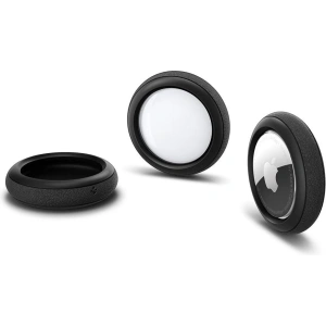 Kup Etui Spigen Silicone Fit Apple AirTag Black [2 PACK] - SPN1661BLK - {ean13} - Sklep Home Screen