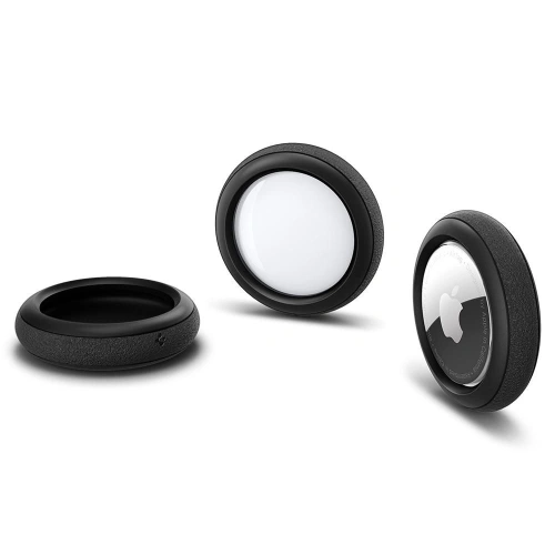Kup Etui Spigen Silicone Fit Apple AirTag Black [2 PACK] - SPN1661BLK - {ean13} - Sklep Home Screen