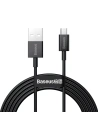 USB kábel micro Baseus Superior Sorozat, 2A, 2m (fekete)