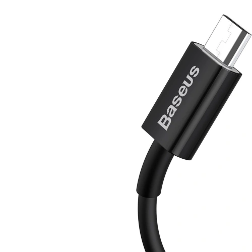 Kup Kabel USB do micro Baseus Superior Series, 2A, 2m (czarny) - BSU2823BLK - {ean13} - Sklep Home Screen