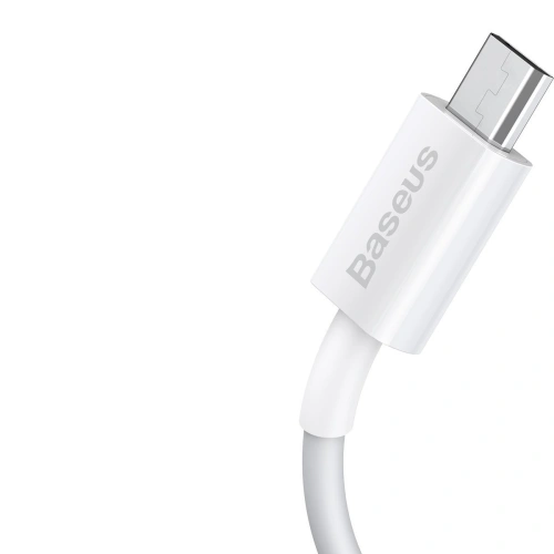 Kup Kabel USB do micro Baseus Superior Series, 2A, 1m (biały) - BSU2824WHT - {ean13} - Sklep Home Screen