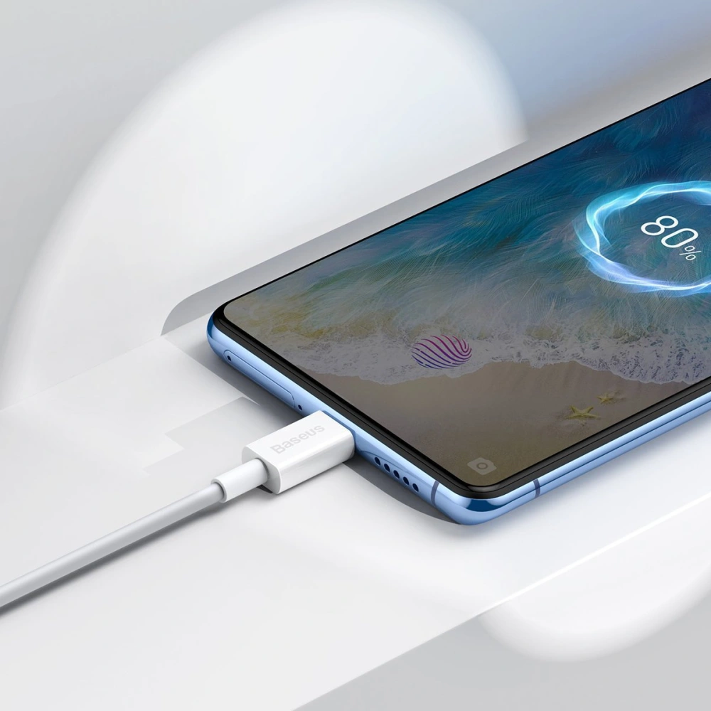 Kabel USB do micro Baseus Superior Series, 2A, 2m (biały)