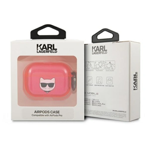Kup Etui Karl Lagerfeld KLAPUCHFP Apple AirPods Pro kryt růžový/pink Choupette - KLD583PNK - {ean13} - Sklep Home Screen
