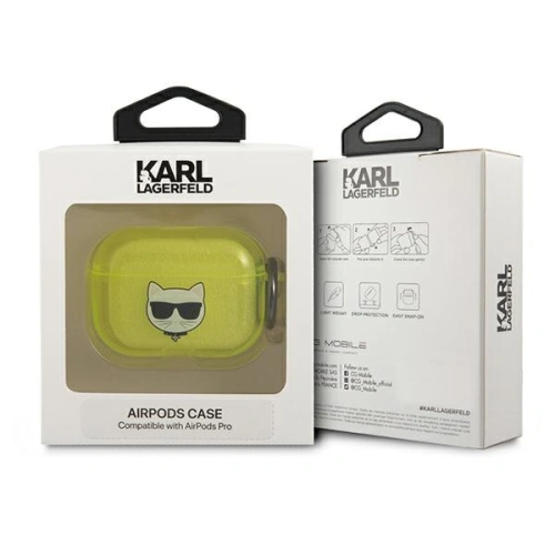 Kup Etui Karl Lagerfeld KLAPUCHFY pentru Apple AirPods Pro, galben/yellow Choupette - KLD584YEL - {ean13} - Sklep Home Screen