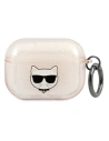 Kup Etui Karl Lagerfeld KLAPUCHGD pentru Apple AirPods Pro capac auriu/silver Glitter Choupette - KLD585SLV - {ean13} - Sklep Home Screen