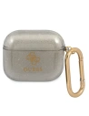 Etui Guess GUA3UCG4GK pentru Apple AirPods 3, negru/black Glitter Collection