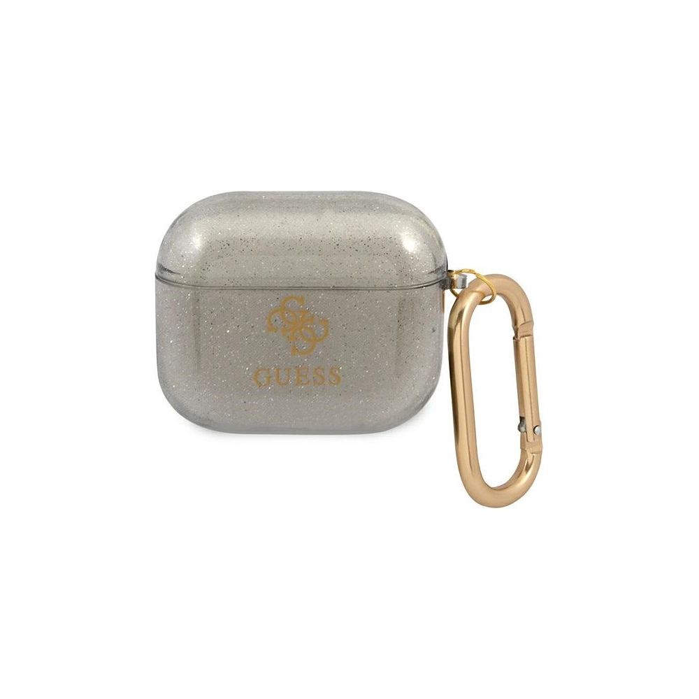 Etui Guess GUA3UCG4GK Apple AirPods 3 cover czarny/black Glitter Collection