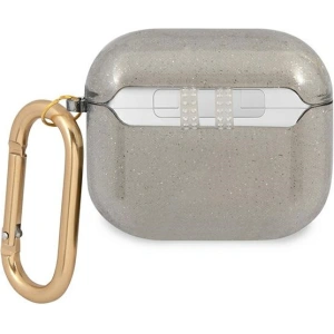 Guess GUA3UCG4GK Apple AirPods 3 cover black Glitter Collection
