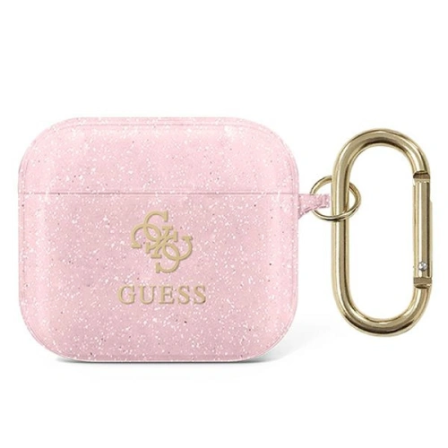 Kup Etui Guess GUA3UCG4GP Apple AirPods 3 cover różowy/pink Glitter Collection - GUE1109PNK - {ean13} - Sklep Home Screen