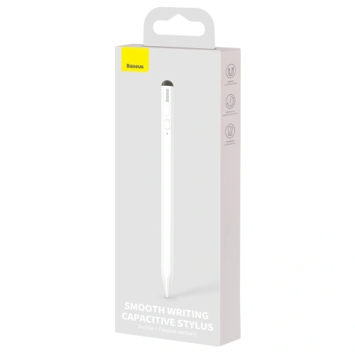 Buy Baseus Smooth Writing Capacitive Stylus (white) - BSU2826WHT - {ean13} - Home Screen Store Europe