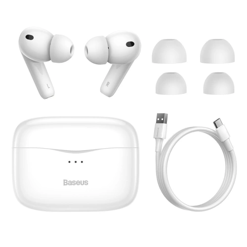 Buy Baseus SIMU ANC True Wireless Earphones TWS S2 (white) - BSU2829WHT - {ean13} - Home Screen Store Europe