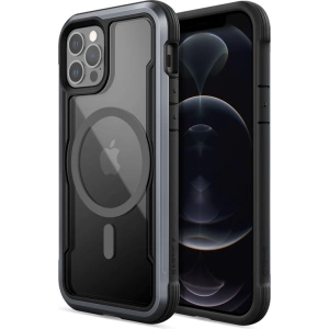 Kup Etui aluminiowe X-Doria Raptic Shield Pro Magnet MagSafe Apple iPhone 12/12 Pro (czarny) - XDR115BLK - {ean13} - Sklep Home Screen