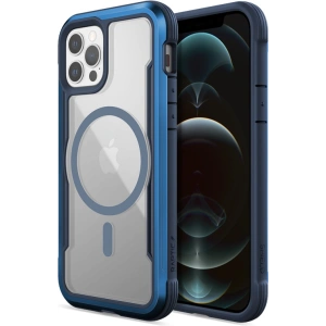 Kup Etui aluminiowe X-Doria Raptic Shield Pro Magnet MagSafe Apple iPhone 12/12 Pro (niebieski) - XDR116BLU - {ean13} - Sklep Home Screen
