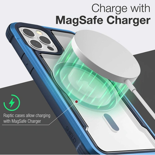 Kup Etui hliníkové X-Doria Raptic Shield Pro Magnet MagSafe Apple iPhone 12/12 Pro (modrá) - XDR116BLU - {ean13} - Sklep Home Screen