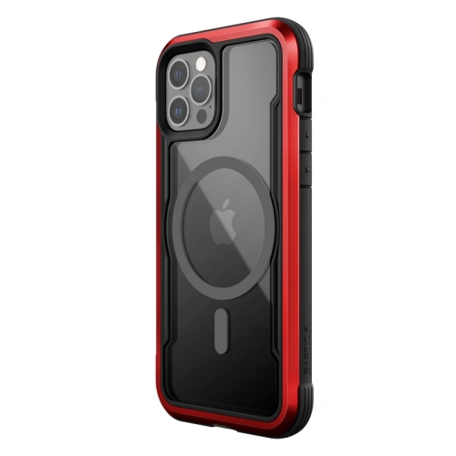Kup Alumínium tok X-Doria Raptic Shield Pro Magnet MagSafe Apple iPhone 12/12 Pro (piros) - XDR117RED - {ean13} - Sklep Home Screen