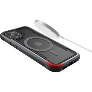 Kup Etui aluminiowe X-Doria Raptic Shield Pro Magnet MagSafe Apple iPhone 12/12 Pro (czerwony) - XDR117RED - {ean13} - Sklep Home Screen