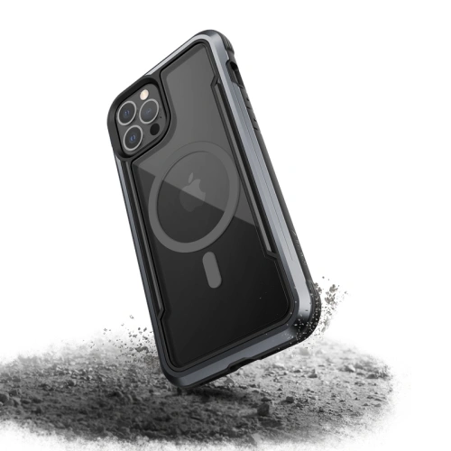 Kup X-Doria Apple Aluminiumhülle Raptic Shield Pro Magnet MagSafe iPhone 12 Pro Max (schwarz) - XDR118BLK - {ean13} - Sklep Home Screen