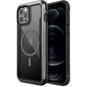 Kup Etui aluminiowe X-Doria Raptic Shield Pro Magnet MagSafe Apple iPhone 12 Pro Max (czarny) - XDR118BLK - {ean13} - Sklep Home Screen
