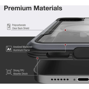 Kup Etui aluminiowe X-Doria Raptic Shield Pro Magnet MagSafe Apple iPhone 12 Pro Max (czarny) - XDR118BLK - {ean13} - Sklep Home Screen