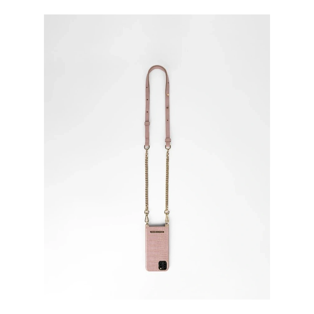 Etui iDeal of Sweden Necklace Apple iPhone 11/XR (Misty Rose Croco)