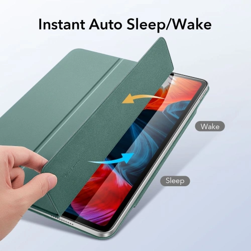 Kup ESR Apple Tasche Rebound Magnetic iPad Pro 12.9 2020/2021 (4. und 5. Generation) Waldgrün - ESR356GRN - {ean13} - Sklep Home Screen