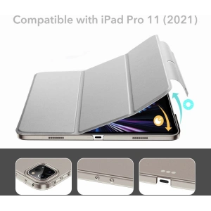 Kup Etui ESR Ascend Trifold Apple iPad Pro 11 2021 (3. generációs) Szürke + Üveg - ESR357GRY - {ean13} - Sklep Home Screen