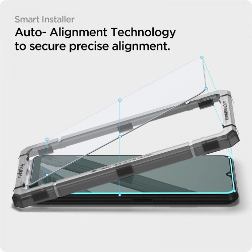 Kup Szkło hartowane Spigen GLAS.tR Slim AlignMaster Samsung Galaxy A22 5G [2 PACK] - SPN1663 - {ean13} - Sklep Home Screen