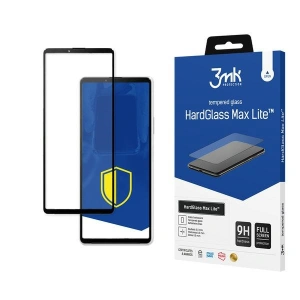 Buy 3MK HardGlass Max Lite Sony Xperia 10 III 5G black - 3MK1829 - {ean13} - Home Screen Store Europe