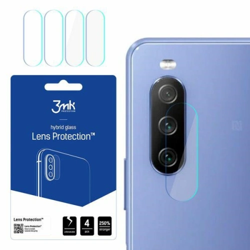 Kup Hârtie hibridă pentru obiectivul aparatului 3MK Protecție Lentilă Sony Xperia 10 III 5G [4 PACK] - 3MK1834 - {ean13} - Sklep Home Screen