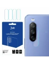 Hibrid üveg a fényképezőgép objektívhez 3MK Lencsevédő Sony Xperia 10 III 5G [4 PACK]