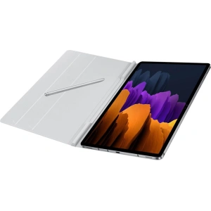 Kup Samsung Tasche Galaxy Tab S7+ Plus/S8 + Plus EF-BT970PJ hellgrau/hellgrau Book Cover - SMG042GRY - {ean13} - Sklep Home Screen