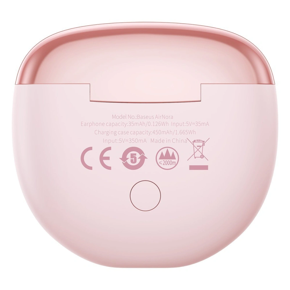 Słuchawki TWS Baseus Encok W2 (rożowe)