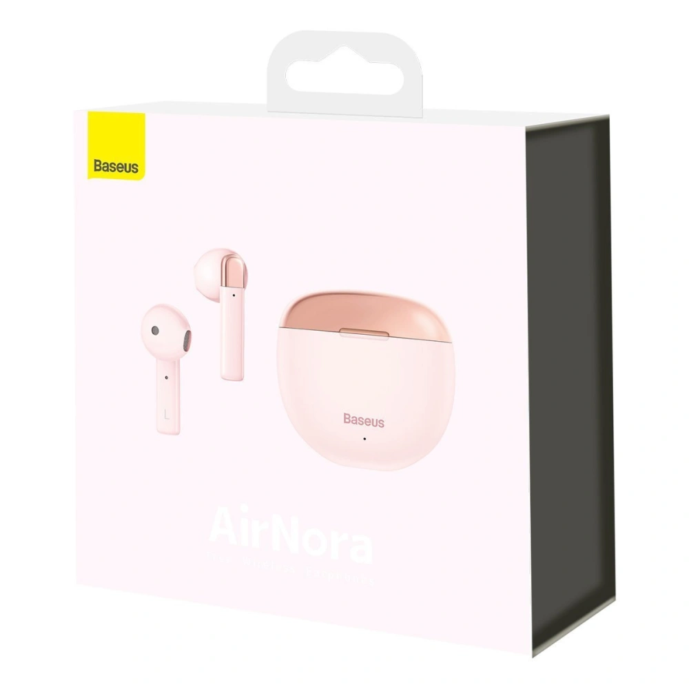 Słuchawki TWS Baseus Encok W2 (rożowe)