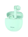 Wireless headphones Baseus Encok W2, Bluetooth 5.0 (mint)