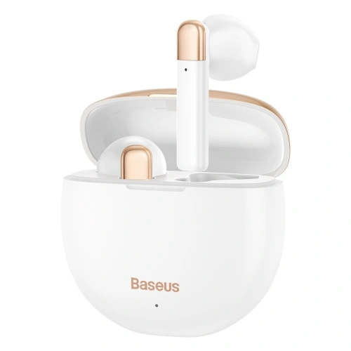 Buy Wireless headphones Baseus Encok W2, Bluetooth 5.0 (white) - BSU2833WHT - {ean13} - Home Screen Store Europe