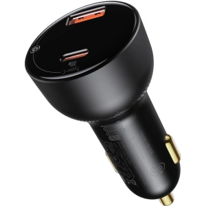 Kup Ładowarka samochodowa Baseus Superme USB, USB-C, 100W (czarna) - BSU2835BLK - {ean13} - Sklep Home Screen
