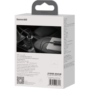 Kup Ładowarka samochodowa Baseus Superme USB, USB-C, 100W (czarna) - BSU2835BLK - {ean13} - Sklep Home Screen