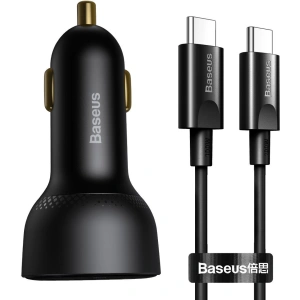 Kup Ładowarka samochodowa Baseus Superme USB, USB-C, 100W + kabel USB-C (czarna) - BSU2838BLK - {ean13} - Sklep Home Screen