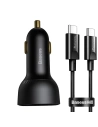 Kup Auto nabíječka Baseus Superme USB, USB-C, 100W + USB-C kabel (černá) - BSU2838BLK - {ean13} - Sklep Home Screen
