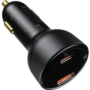 Kup Ładowarka samochodowa Baseus Superme USB, USB-C, 100W + kabel USB-C (czarna) - BSU2838BLK - {ean13} - Sklep Home Screen