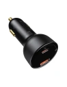 Kup Auto nabíječka Baseus Superme USB, USB-C, 100W + USB-C kabel (černá) - BSU2838BLK - {ean13} - Sklep Home Screen