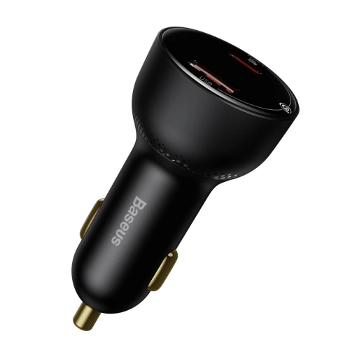 Kup Auto nabíječka Baseus Superme USB, USB-C, 100W + USB-C kabel (černá) - BSU2838BLK - {ean13} - Sklep Home Screen