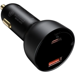 Kup Ładowarka samochodowa Baseus Superme USB, USB-C, 100W + kabel USB-C (czarna) - BSU2838BLK - {ean13} - Sklep Home Screen