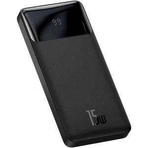 PowerBank Baseus Bipow 10000mAh, 2xUSB, USB-C, 15W (czarny)