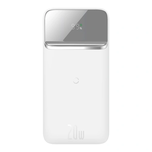 Kup PowerBank Baseus Bipow 10000mAh, 2xUSB, USB-C, 20W, QI (bílý) - BSU2840WHT - {ean13} - Sklep Home Screen