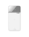 PowerBank Baseus Bipow 10000mAh, 2xUSB, USB-C, 20W, QI (fehér)