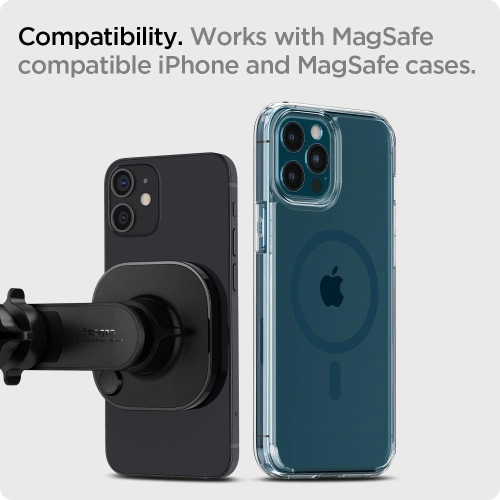 Kup Spigen Halterung ITS12 Magnetische MagSafe Vent Autohalterung Schwarz - SPN1665BLK - {ean13} - Sklep Home Screen