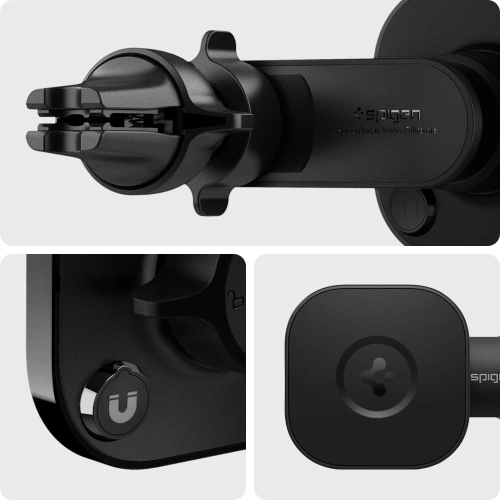 Kup Spigen Halterung ITS12 Magnetische MagSafe Vent Autohalterung Schwarz - SPN1665BLK - {ean13} - Sklep Home Screen