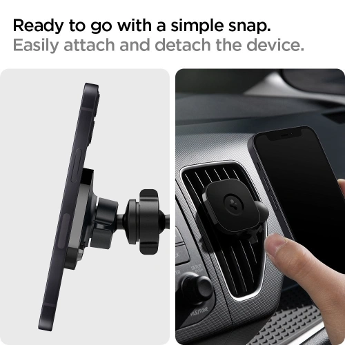Kup Spigen Halterung ITS12 Magnetische MagSafe Vent Autohalterung Schwarz - SPN1665BLK - {ean13} - Sklep Home Screen